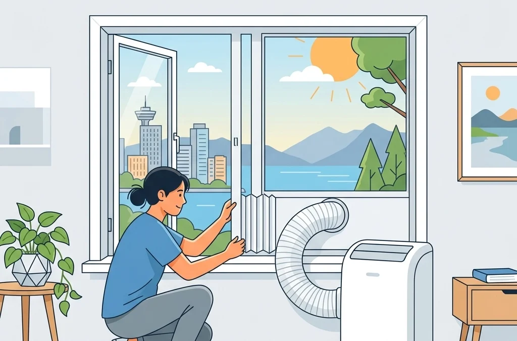 Beat the Heat: How to Install a Portable AC Window Kit in Your Vancouver Condo