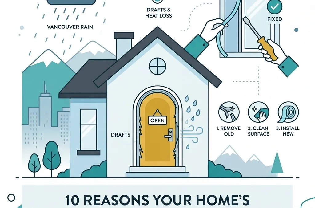 10 Reasons Your Home’s Weatherstripping Isn’t Working (And How to Fix It Before the Vancouver Rain Hits)