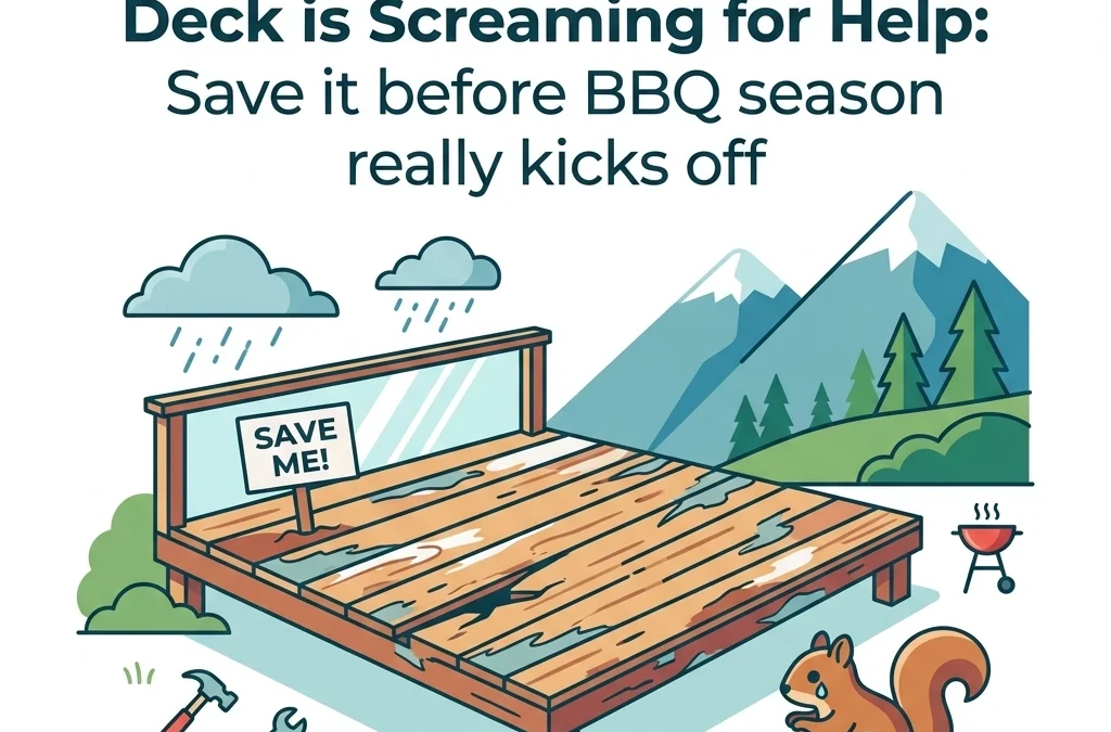 Why Your North Vancouver Deck is Screaming for Help: Save it before BBQ season really kicks off.