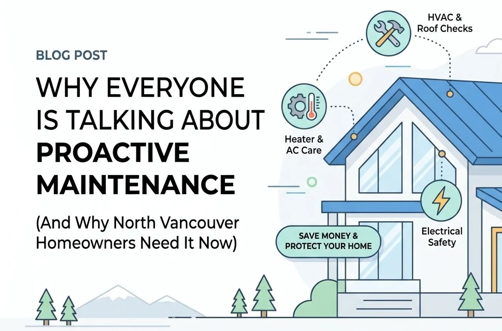 Why Everyone is Talking About Proactive Maintenance (And Why North Vancouver Homeowners Need It Now)