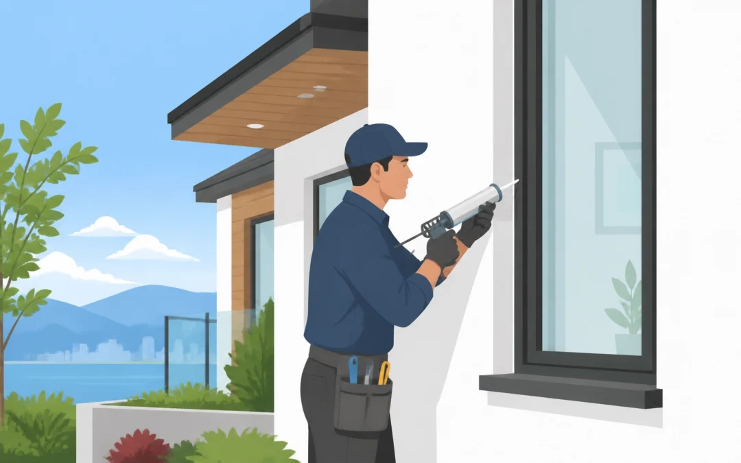 Exterior Caulking 101: Why Summer Is the Only Time to Seal Your Vancouver Home