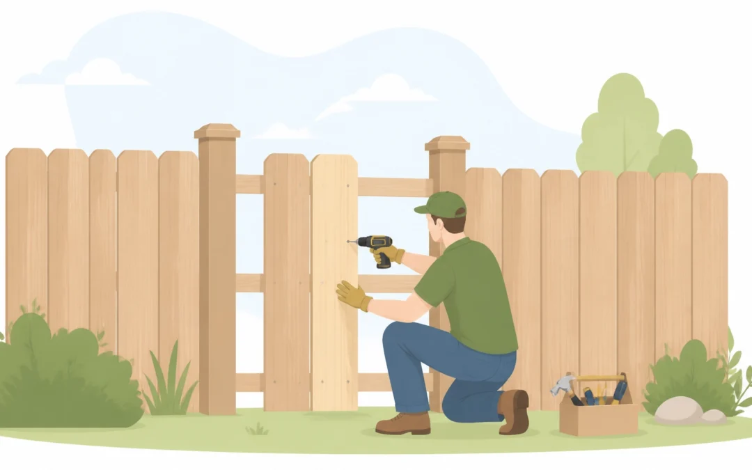 Fence Repair 101: When to Fix a Panel vs. Replace the Whole Thing